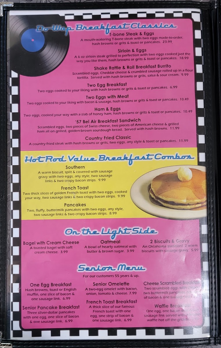 Happy Days Diner Menu - Image 6